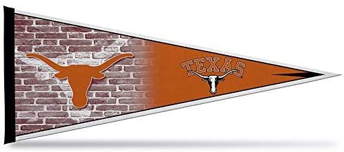 University of Texas Longhorns Soft Felt Pennant | 12×30" | Primary Design | Officially Licensed | NCAA