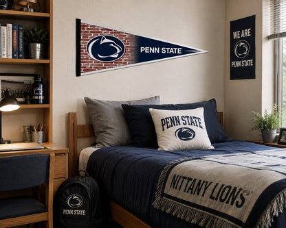 Penn State Nittany Lions Soft Felt Pennant | 12×30" | Primary Design | Officially Licensed | NCAA