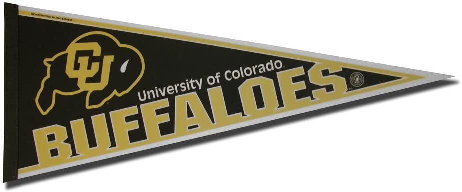 University of Colorado Buffaloes Super Soft Felt Pennant | 12×30" | Officially Licensed | NCAA