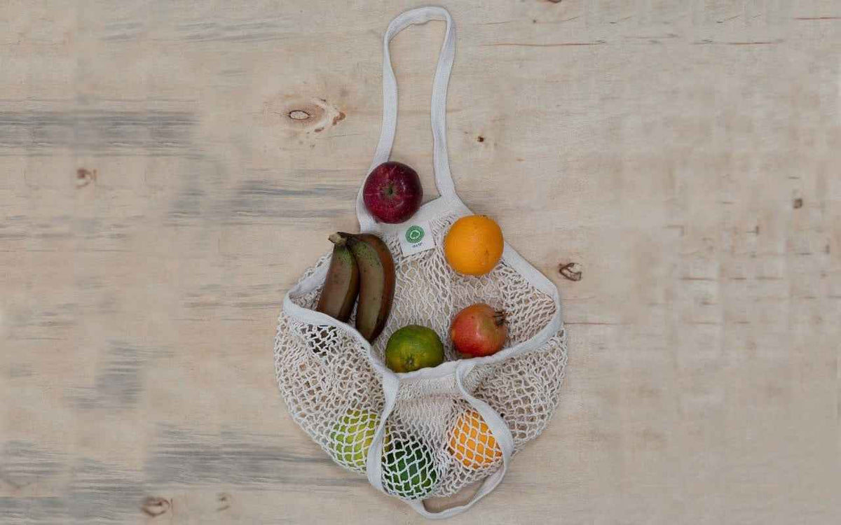 Organic Cotton Mesh Shopping Bag