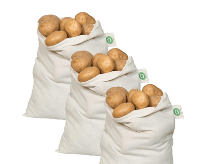 Organic Cotton Muslin Produce Bags