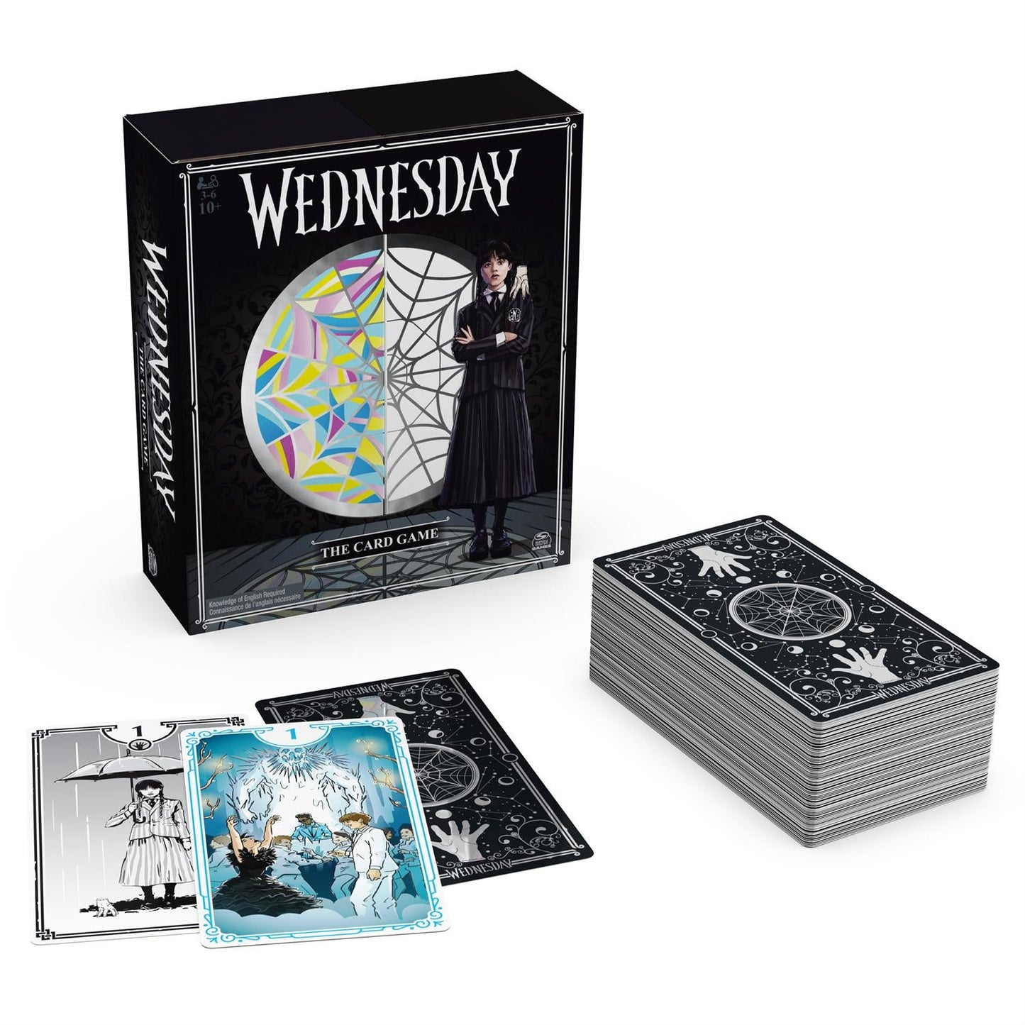 Wednesday Card Game by Spin Master – 3-6 Players, Ages 10+