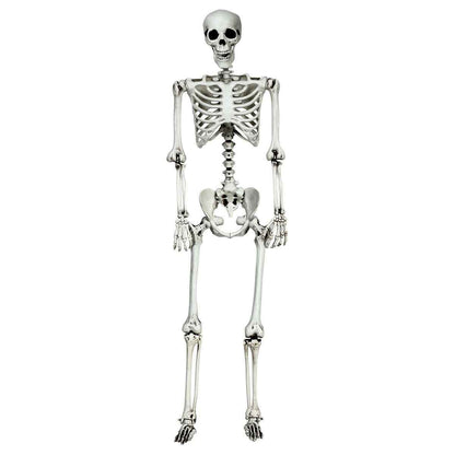 5.4 FT Life-Size Halloween Skeleton – Full Body Hanging with Movable Joints