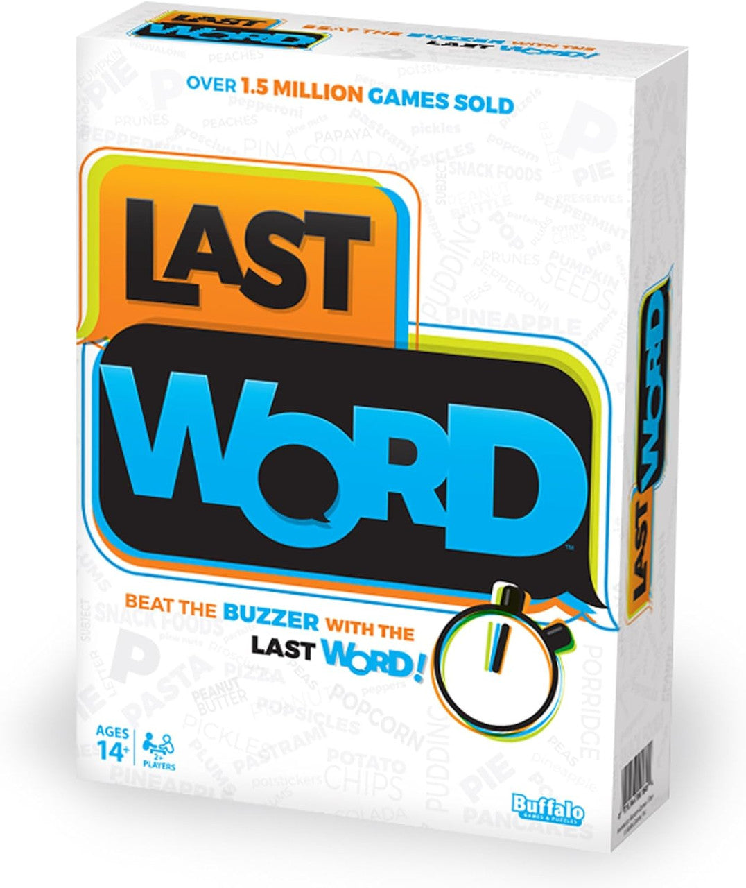 Last Word Board Game – Race-the-Timer Word Game | 2-8 Players, Ages 14+
