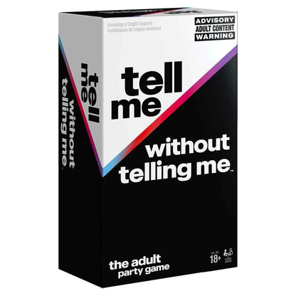Spin Master Tell Me Without Telling Me Adult Party Game