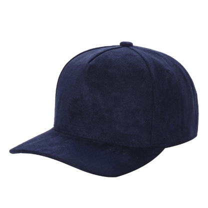 5-Panel Suede Snapback Cap | 29 Colors & Two-Tone Options - Niksstuff