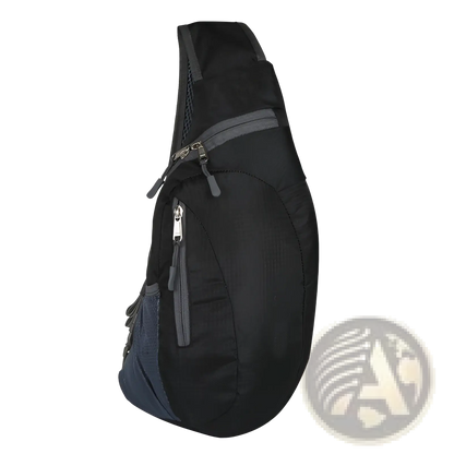 Nylon Sling Bag | Waterproof Crossbody Shoulder Backpack | 6 Colors | Foldable | 42×19×14cm | ARBA Global - Niksstuff