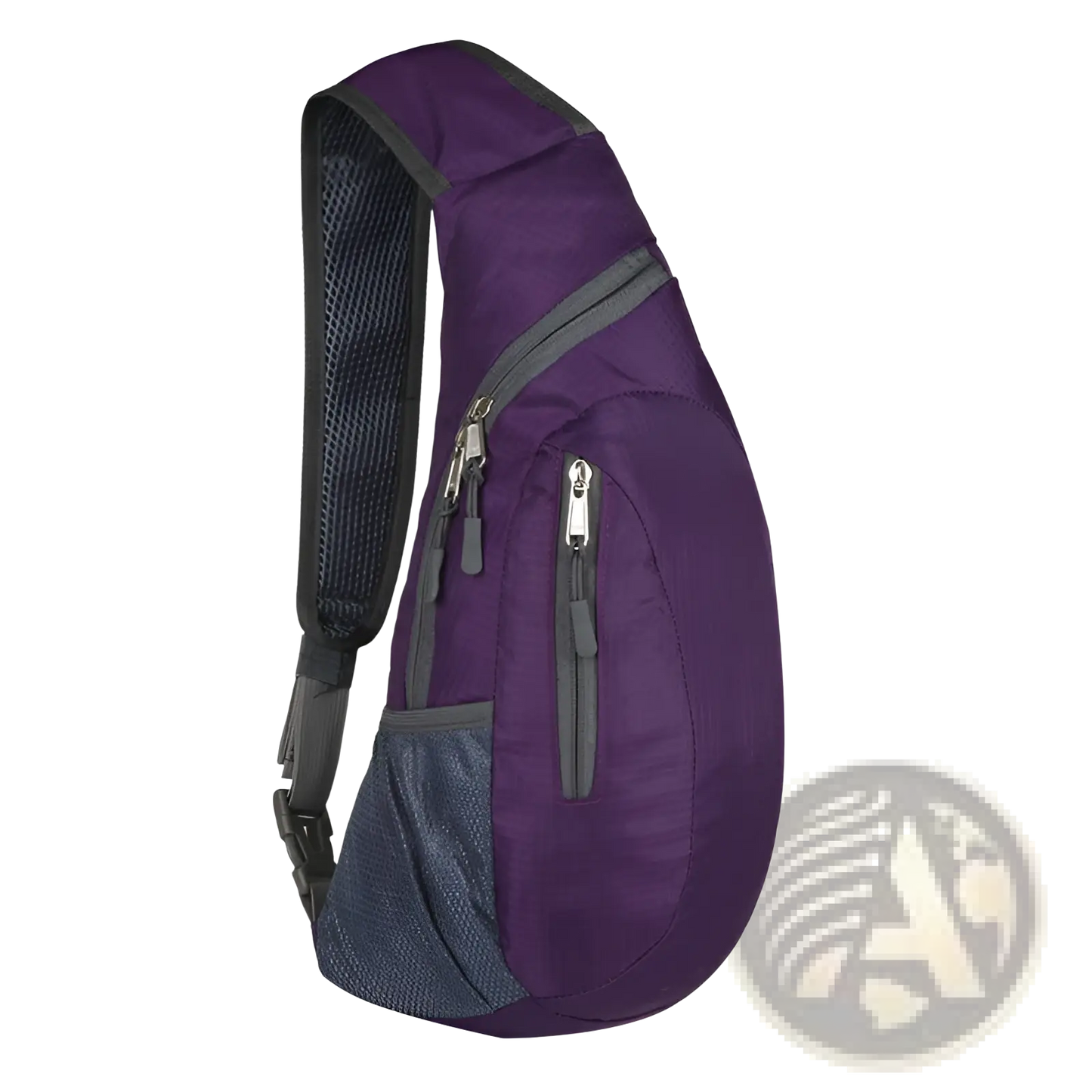 Nylon Sling Bag | Waterproof Crossbody Shoulder Backpack | 6 Colors | Foldable | 42×19×14cm | ARBA Global - Niksstuff