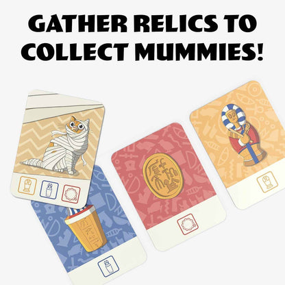 Mummy Rummy Card Game by Gamewright | 2–6 Players | Ages 8+