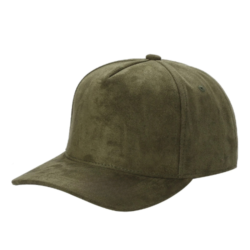 5-Panel Suede Snapback Cap | 29 Colors & Two-Tone Options - Niksstuff