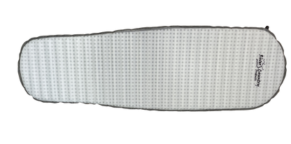 River Country Gear Self-Inflating Sleeping Pad – Dual-Fabric, 70"x22", 1 lb 6 oz