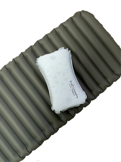River Country Gear Insulated Sleeping Pad & Pillow – 4.5 R-Value, 74"x20", 1 lb 10 oz