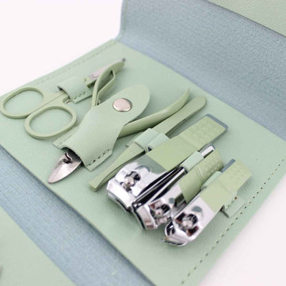 16-Piece Manicure & Pedicure Set – Carbon Steel Travel Grooming Kit