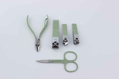 16-Piece Manicure & Pedicure Set – Carbon Steel Travel Grooming Kit