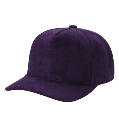 5-Panel Suede Snapback Cap | 29 Colors & Two-Tone Options - Niksstuff