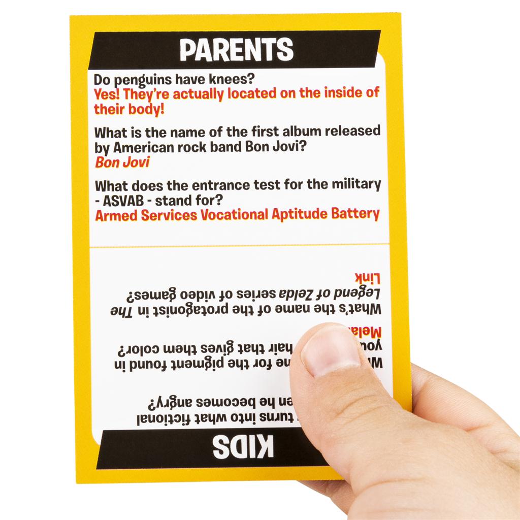 Beat the Parents – Ultimate Family Trivia Showdown Board Game | 2-6 Players, Ages 8+