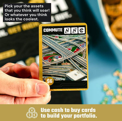 Crash – Crypto Parody Trading Card Game | 2-6 Players, Ages 14+