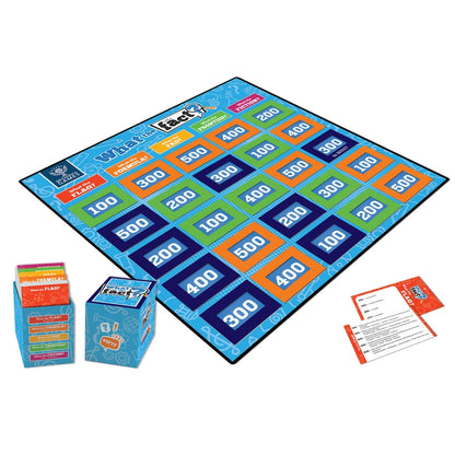 Britannica Games: What the Fact? Trivia Game | 1,000 Facts | Strategy Trivia | 2+ Players | Ages 12+