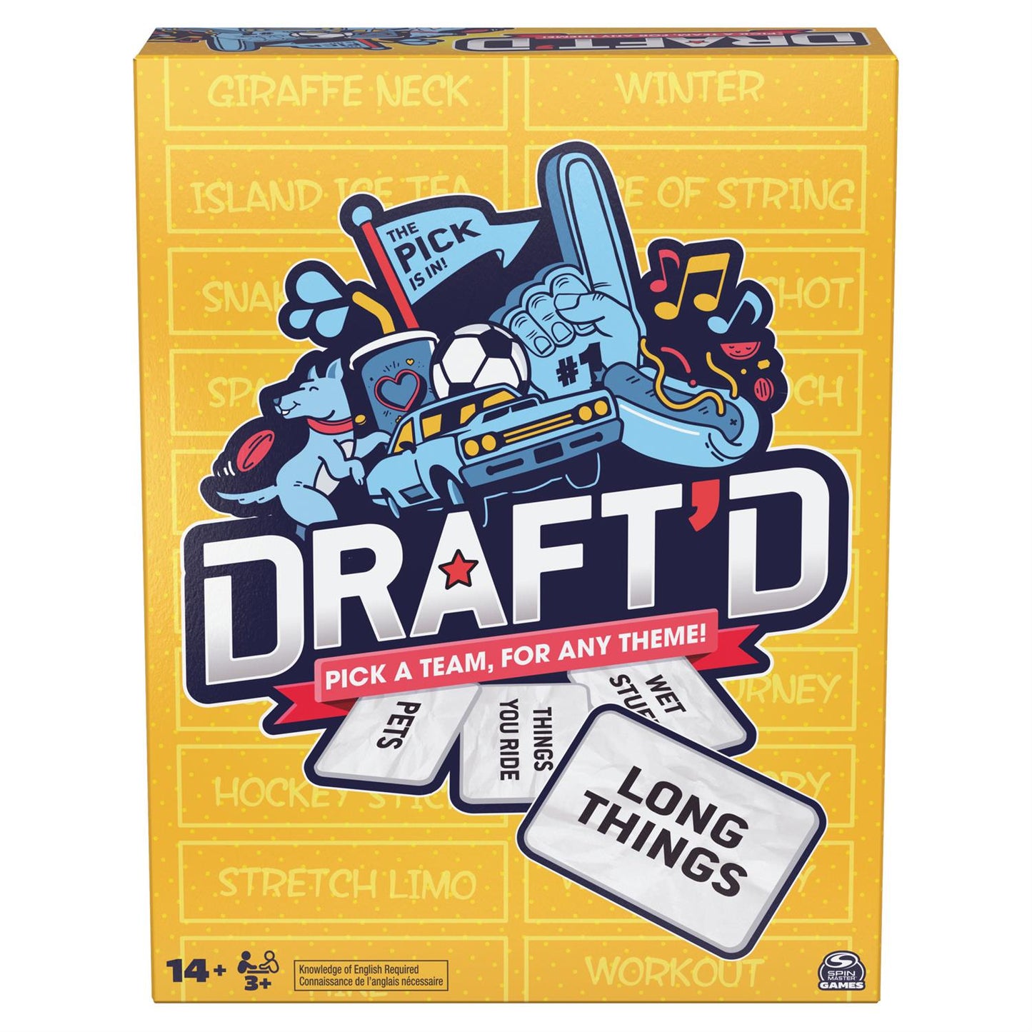 Draft'd Party Game – 3-5 Players, Ages 14+