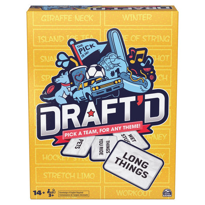 Draft'd Party Game – 3-5 Players, Ages 14+