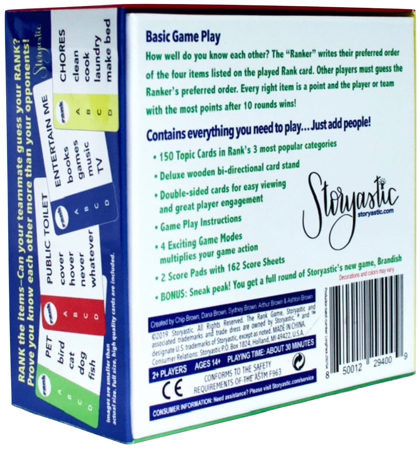 The Rank Game Special Edition | Party Game | Award-Winning | 150+ Cards - Niksstuff
