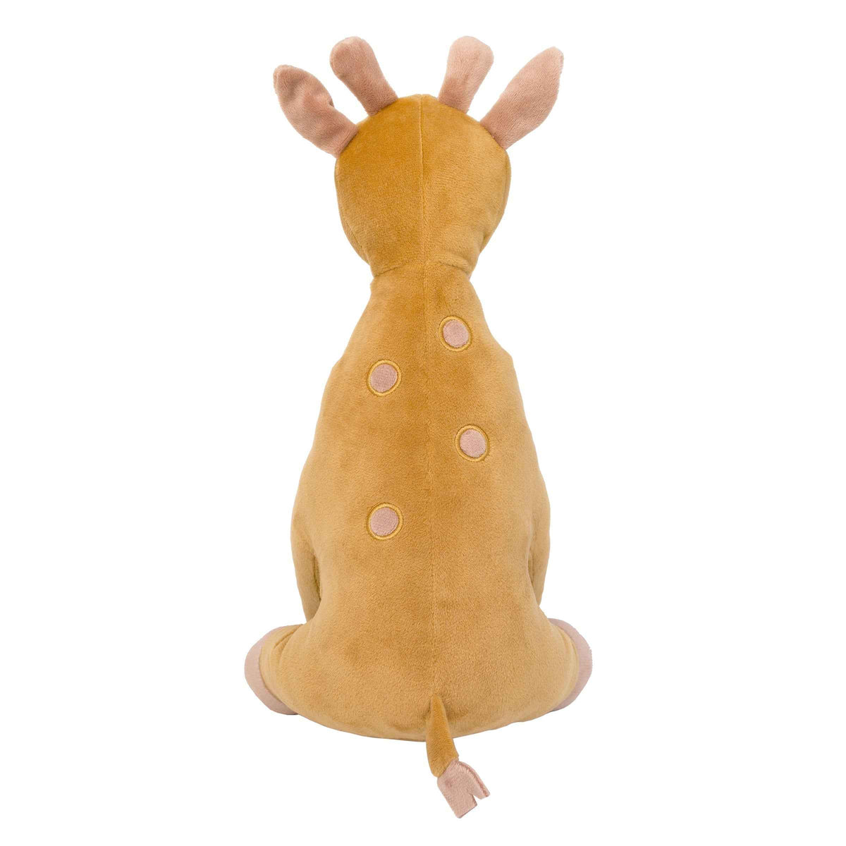 Zoo Animals Brown Giraffe Velboa Plush