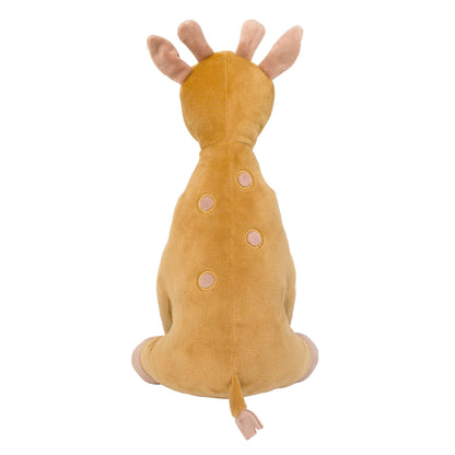Zoo Animals Brown Giraffe Velboa Plush