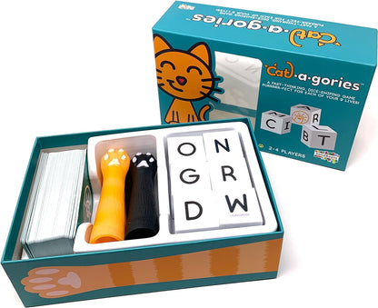 Cat•a•gories: Fast-Thinking Dice-Swapping Game | Vocabulary & Reflexes | 2–4 Players | Ages 6+