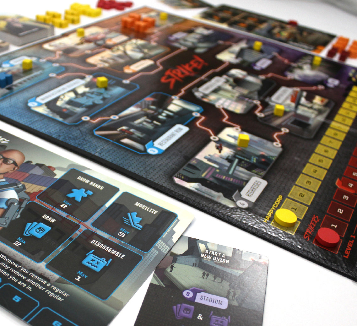 Strike! The Game of Worker Rebellion - Cooperative Board Game