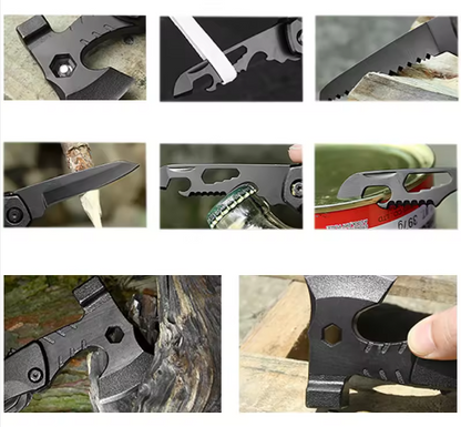River Country Gear Multi-Function Hatchet Hammer – Camping Hatchet & Stake Driver