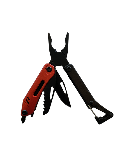 River Country Gear Multi-Function Folding Pliers – Stainless Steel, Knife, Screwdriver, File & More
