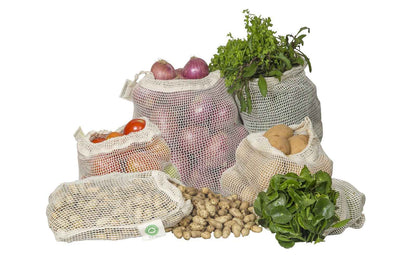 Organic Cotton Mesh Produce Bags