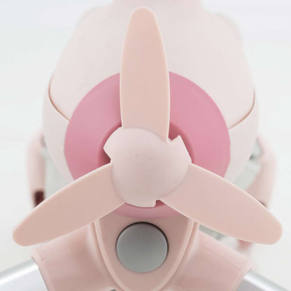 Pink ride-on push car front wheel/steering hub with fan-style design