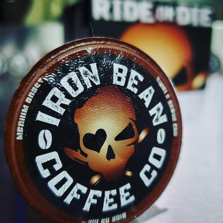 Ride or Die Kups | Medium Roast Coffee Pods | K-Cup Compatible | 12ct or 72ct | Iron Bean Coffee Company - Niksstuff