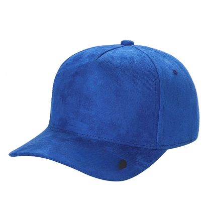 5-Panel Suede Snapback Cap | 29 Colors & Two-Tone Options - Niksstuff