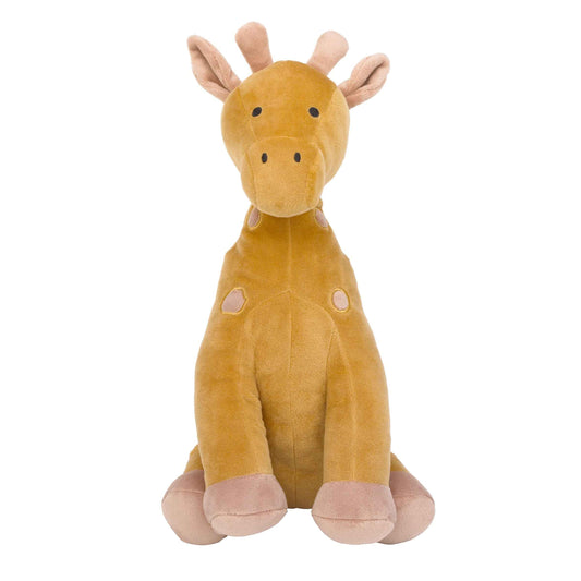 Zoo Animals Brown Giraffe Velboa Plush