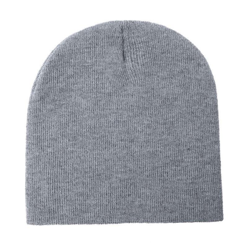 Short Beanie Hat | Soft Knit | 9 Colors | Unisex - Niksstuff