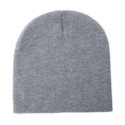 Short Beanie Hat | Soft Knit | 9 Colors | Unisex - Niksstuff