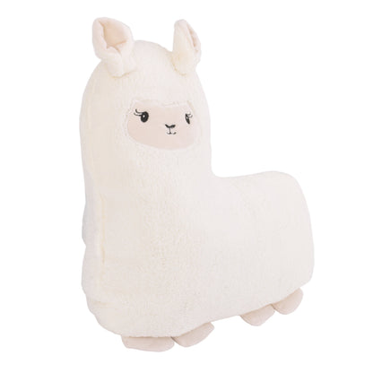 Little Love by NoJo Ivory Llama Sherpa Pillow