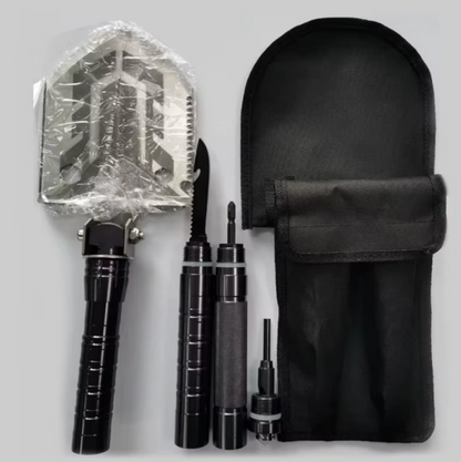 River Country Gear 7-in-1 Folding Shovel Multi-Tool – Aluminum Alloy, 2 lbs