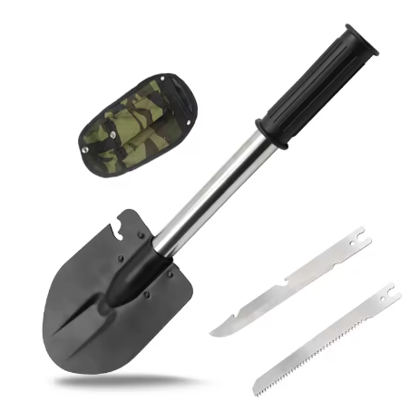 River Country Gear Camp Shovel & Knife Set – Compact Camping Tool Set, 0.75 lbs
