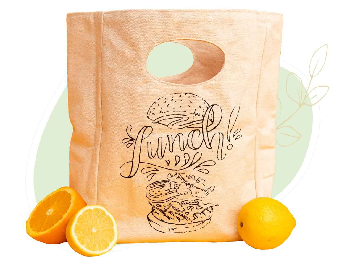 Organic Cotton Canvas Lunch Bag