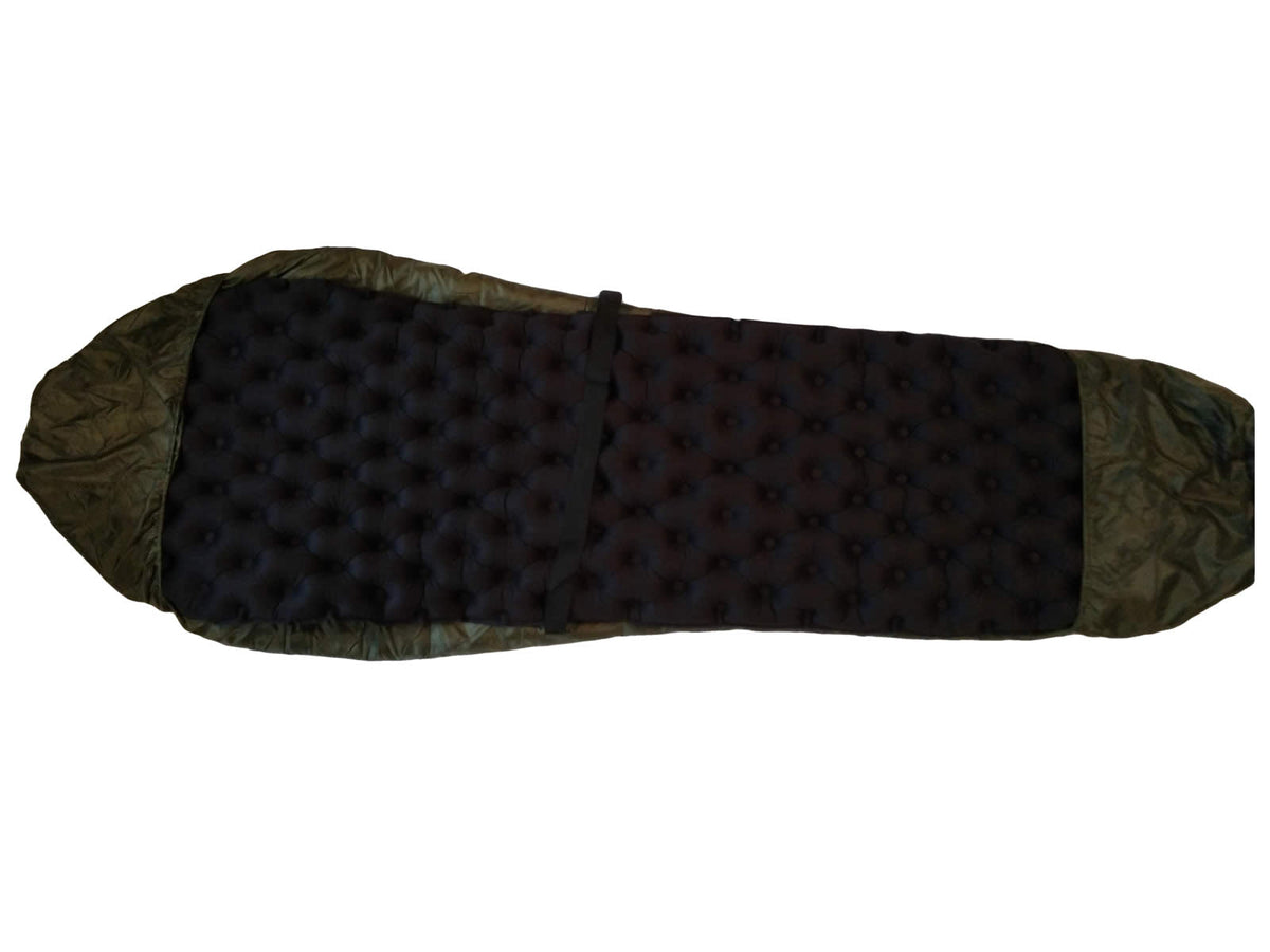 River Country Gear Sleeping Bag, Pad & Pillow Combo Set – R-4.5 Insulated Pad, 40°F Rated Bag
