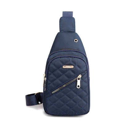 Women's Shoulder Sling Bag – Nylon Adjustable Strap Crossbody Purse