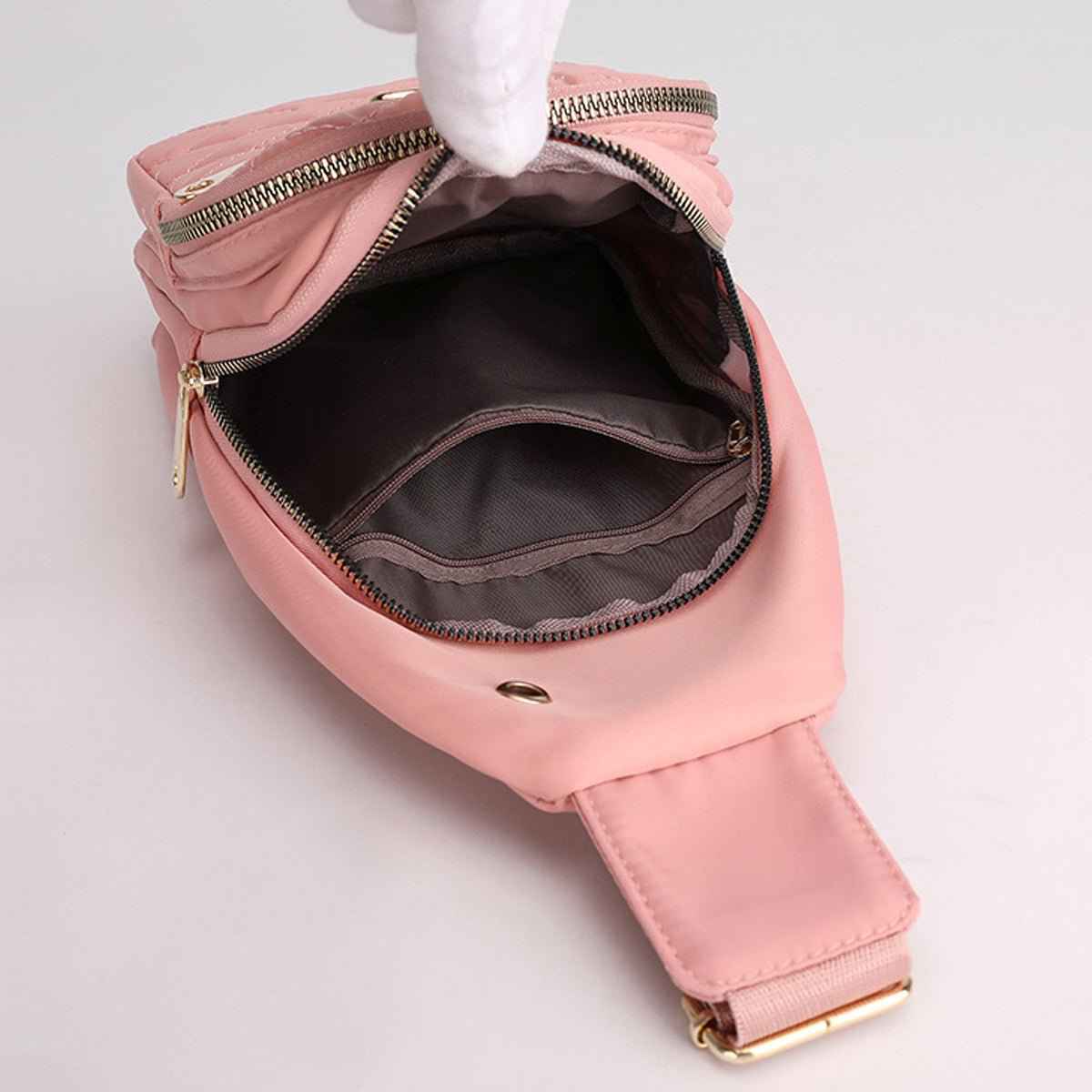 Women's Shoulder Sling Bag – Nylon Adjustable Strap Crossbody Purse