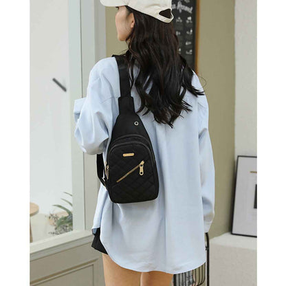Women's Shoulder Sling Bag – Nylon Adjustable Strap Crossbody Purse
