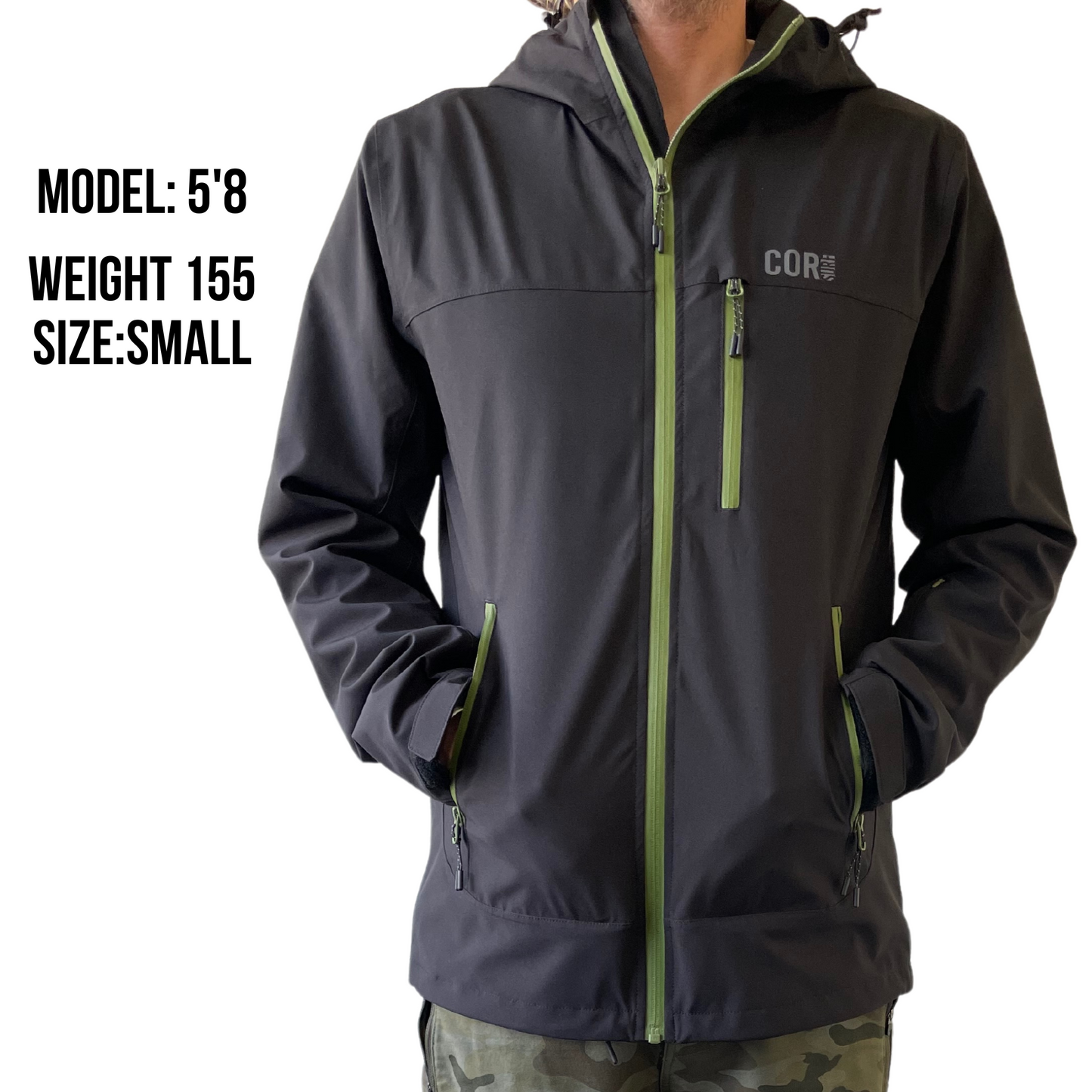 Huakai Travel Rain Jacket | Unisex | Waterproof DWR | COR Surf - Niksstuff