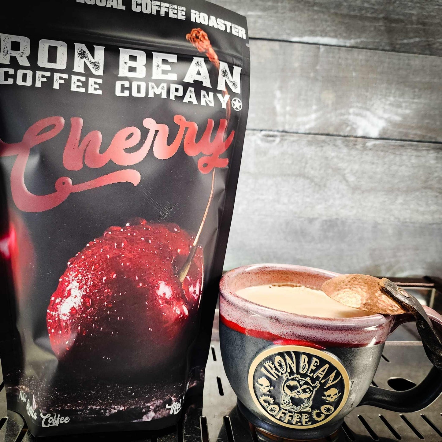 So Cherry Coffee – Cherry-Flavored Coffee | 12 oz | Whole Bean or Ground | Iron Bean Coffee
