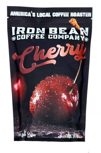 So Cherry Coffee – Cherry-Flavored Coffee | 12 oz | Whole Bean or Ground | Iron Bean Coffee