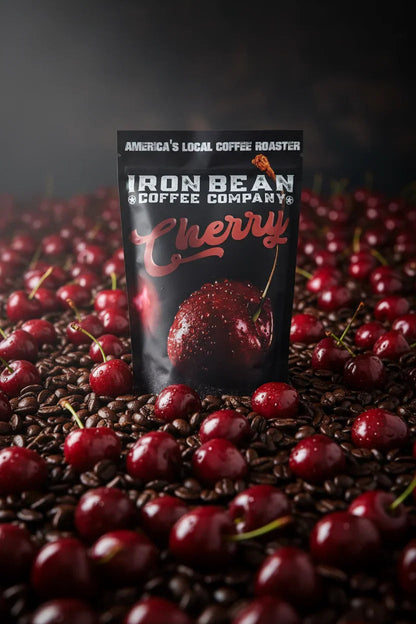 So Cherry Coffee – Cherry-Flavored Coffee | 12 oz | Whole Bean or Ground | Iron Bean Coffee